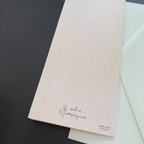 Vintage Hallmark Happy Birthday Fairy Contemporary Wishes Greeting Card - Picture 3 of 4